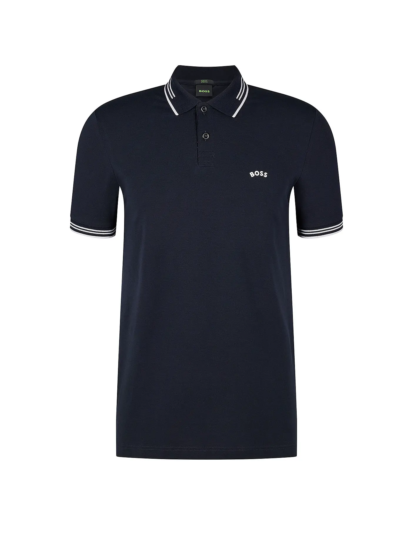 BOSS | Poloshirt Slim Fit PAUL CURVED | dunkelblau